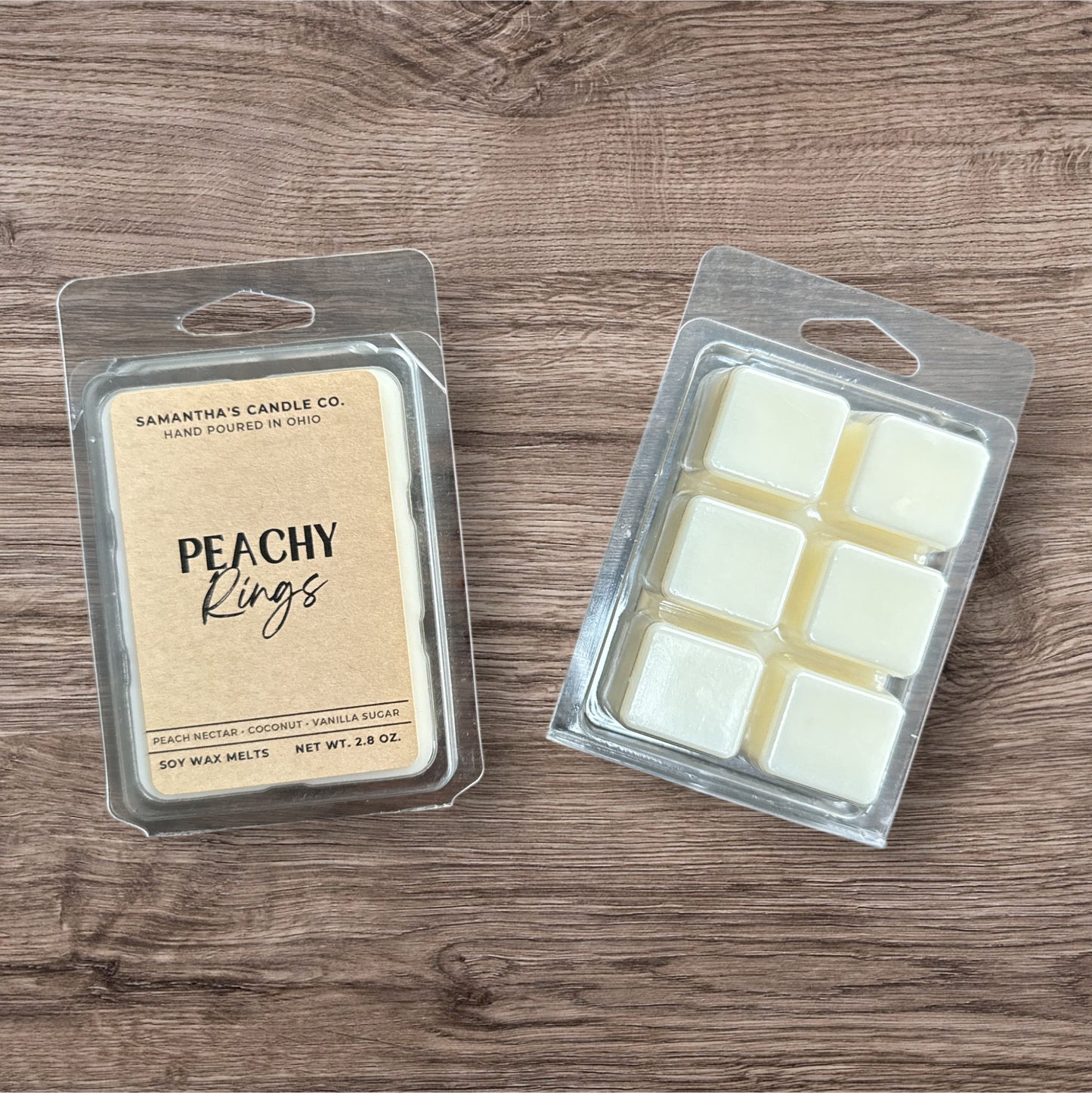 Peachy Rings Wax Melts