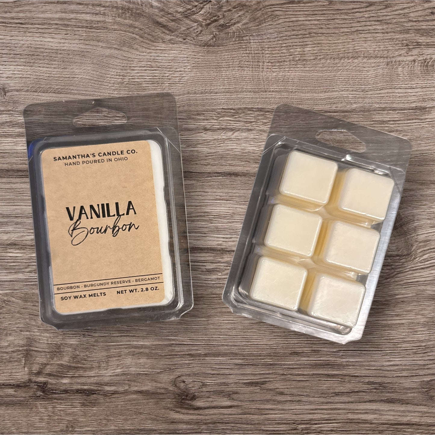 Vanilla Burbon Wax Melts