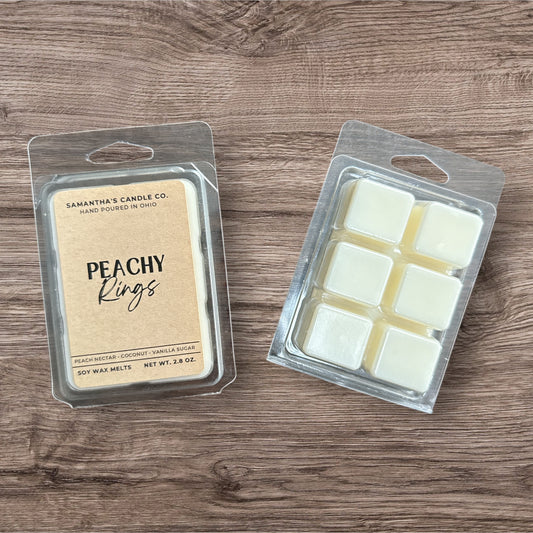 Peachy Rings Wax Melts