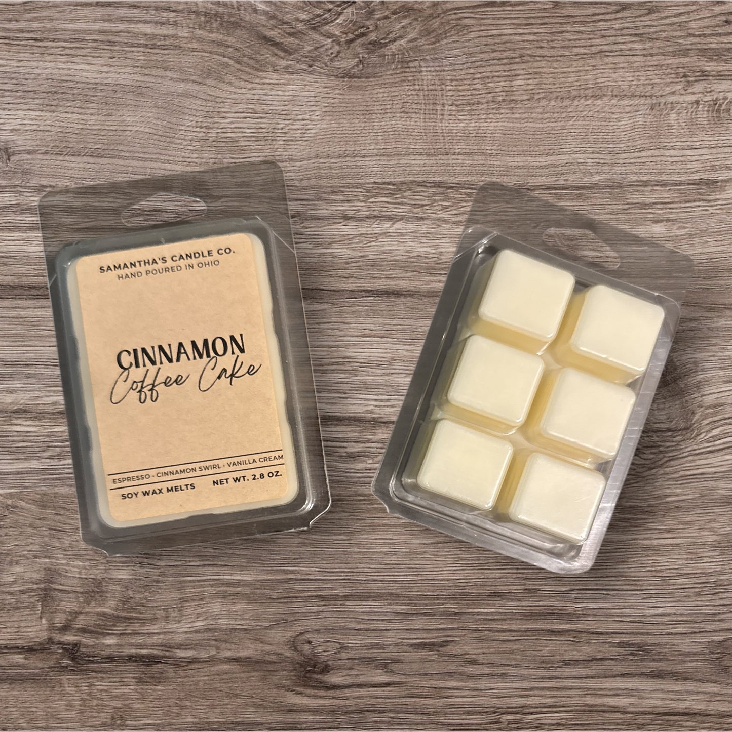 Cinnamon Coffee Cake Wax Melts