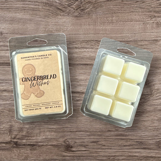 Gingerbread Wishes Wax Melts