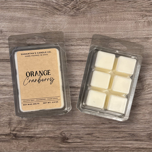 Orange Cranberry Wax Melts