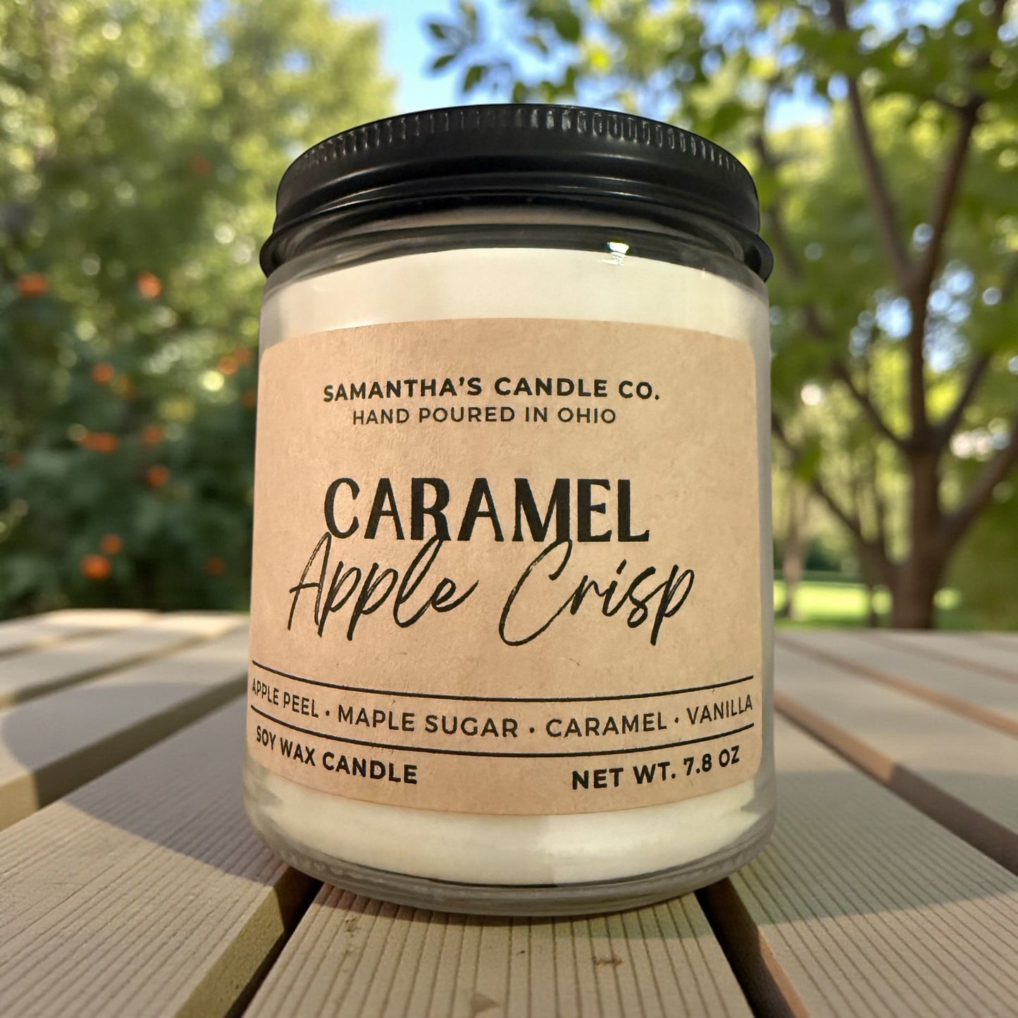 Caramel Apple Crisp